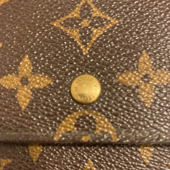 Louis Vuitton Monogram Portefeiulle Sarah Long Bifold Wallet - Picture 8 of 13